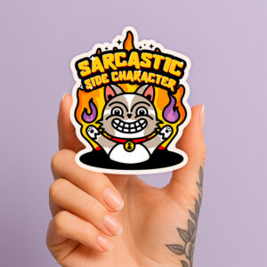 sarcastic side character